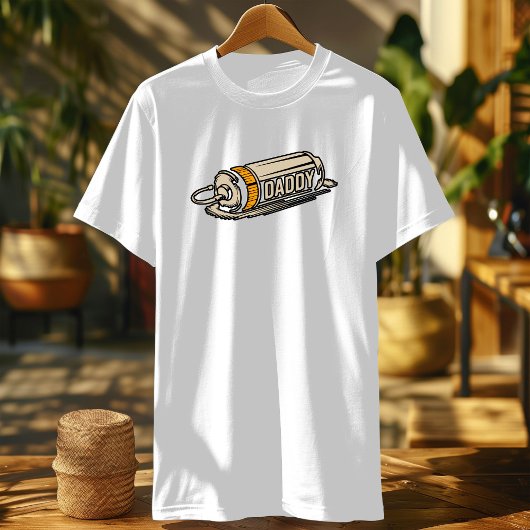 バッテリファーザーシャツ&ソンボディスーツおもしろいパパ&私 Tシャツ