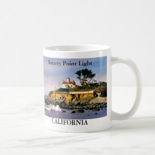 バッテリポイントライト、カリフォルニアマグ コーヒーマグカップ