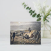 バッテリーズでの静かな夜　「海軍砲兵隊」シリーズより ポストカード (スタンド正面)