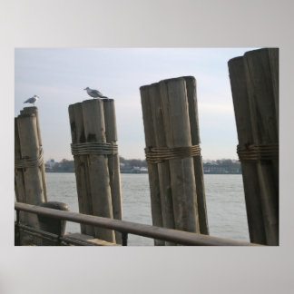 バッテリーパーク – ニューヨーク ポスター