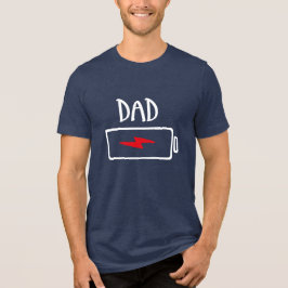 バッテリー切れ – パパ トライブレンドTシャツ