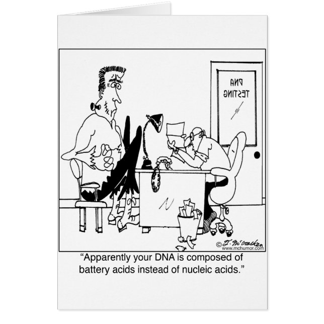 バッテリー液で構成されるDNA (正面)