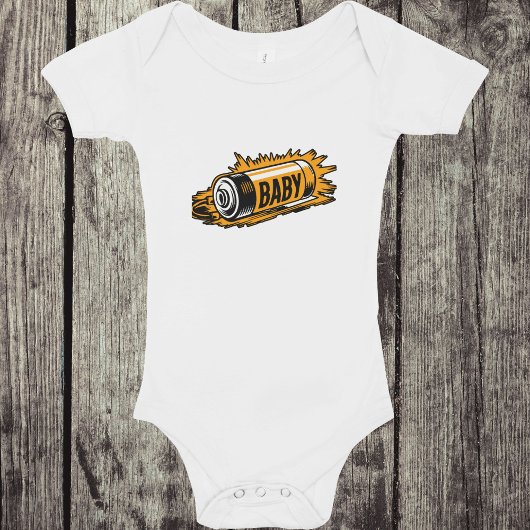 バッテリー父親の息子のボディスーツのマッチング ベビーボディスーツ