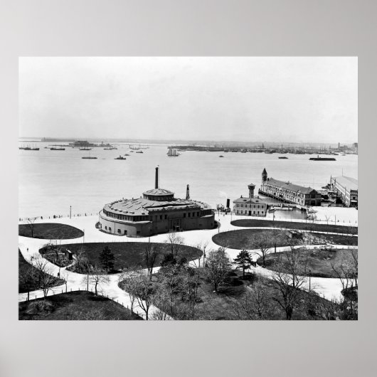 バッテリー&オールドキャッスルガーデン ポスター (正面)