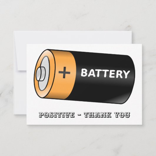 バッテリー サンキューカード (正面)