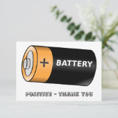 バッテリー サンキューカード (スタンド正面)