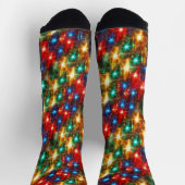 バッテリ不要のクリスマスライトソックス ソックス (上部)