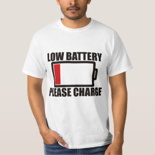 バッテリ低下(_P) Tシャツ
