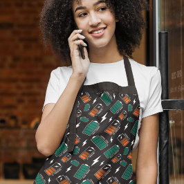 バッテリ充電 エプロン