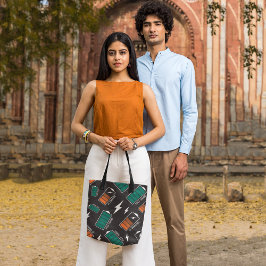 バッテリ充電 トートバッグ