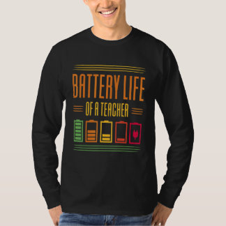 バッテリ寿命先生 Tシャツ