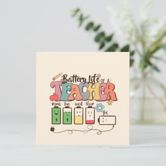 バッテリ寿命 – 関連先生教育者 (スタンド正面)