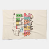 バッテリ寿命 – 関連先生教育者 キッチンタオル (横)