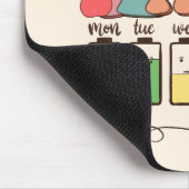 バッテリ寿命 – 関連先生教育者 マウスパッド (コーナー)