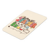 バッテリ寿命 – 関連先生教育者 マグネット (左側)