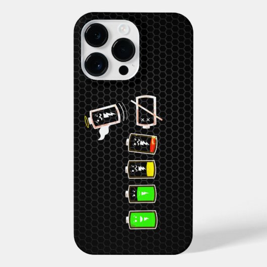 バッテリ持続時間 – Groovy Edition iPhoneケース (裏面)