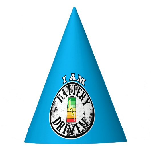 バッテリ駆動のパーティー帽子 パーティーハット (正面)