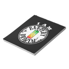 バッテリ駆動のメモ帳 ノートパッド