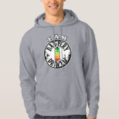 バッテリ駆動フード付きスウェットシャツ パーカ (正面)