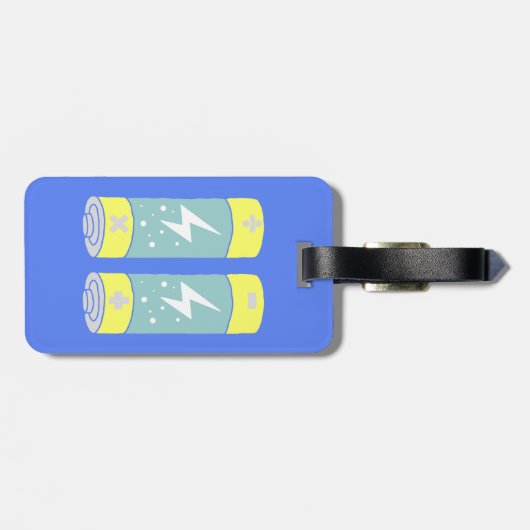 バッテリ ラゲッジタグ (裏面横)