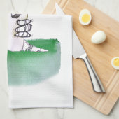 バットの使用のレッスン-コオロギ、贅沢なfernandes キッチンタオル (四つ折り)