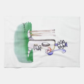 バットの使用のレッスン-コオロギ、贅沢なfernandes キッチンタオル (横)