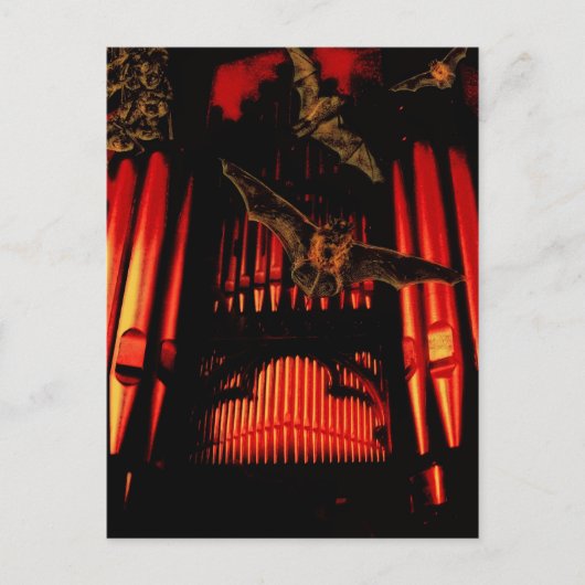 バットの ポストカード (正面)