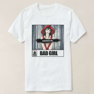 バットアート·バッドガール· Tシャツ