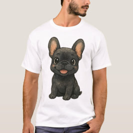 バットイヤード・フィロソファー: クラシックフレンチブルドッグ Tシャツ