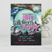 バットウィングムーンフェアリー・テールハロウィンパーティー 招待状 (スタンド正面)