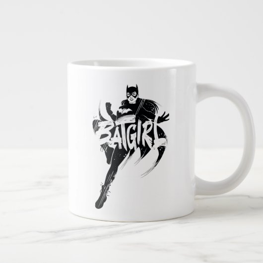 バットガールインクブラシ名 ジャンボコーヒーマグカップ (右)
