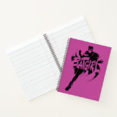 バットガールインクブラシ名 ノートブック (内部)