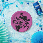 バットガールインクブラシ名 ペーパープレート (パーティー)