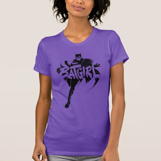 バットガールインクブラシ名 Tシャツ (正面)