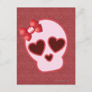 バットガールスカルウィズボウ ポストカード