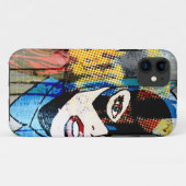 バットガールヘッド Case-Mate iPhoneケース (裏面(横))