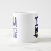 バットガールマザーズデイ | I Love U U This Much! ジャンボコーヒーマグカップ (正面)