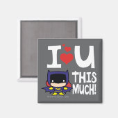 バットガール母の日 | I Love U U This Much! マグネット (正面/裏面)