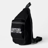 バットガール ハイテク 名前 グラフィック スリングバッグ (右コーナー)