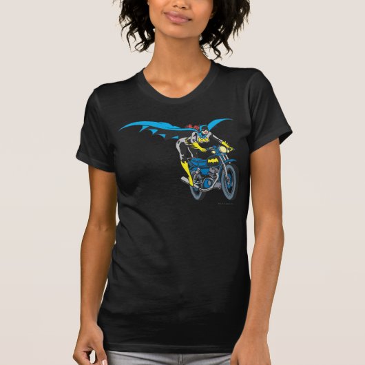 バットサイクルのバットガール Tシャツ (正面)
