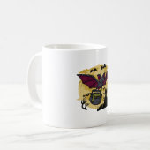 バットハロウィン コーヒーマグカップ (正面左)