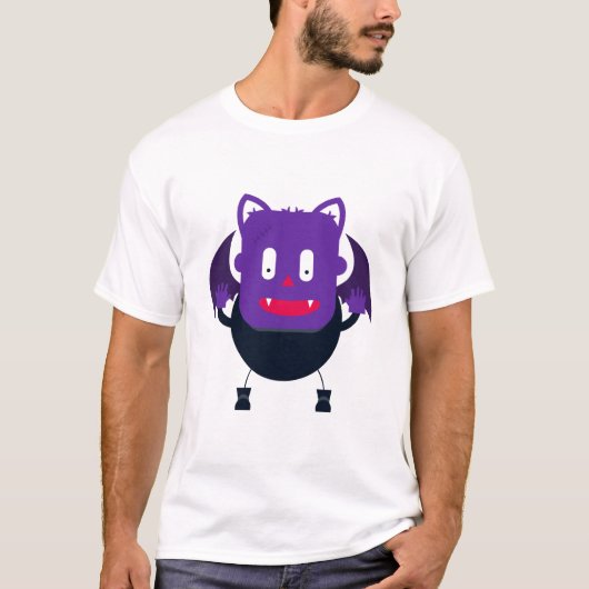 バットハロウィン Tシャツ (正面)