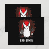 バットバニー 招待状 (正面/裏面)