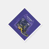 バットホイール™バットウィング – ザこうもり飛行機 スタンダードカクテルナプキン (角)