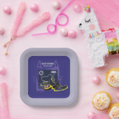 バットホイール™バットウィング – ザこうもり飛行機 ペーパープレート (パーティー)