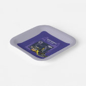 バットホイール™バットウィング – ザこうもり飛行機 ペーパープレート (傾斜あり)