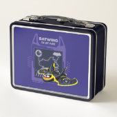 バットホイール™バットウィング – ザこうもり飛行機 メタルランチボックス (裏面)