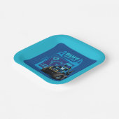 バットホイール™バフ – ザこうもりトラック ペーパープレート (傾斜あり)