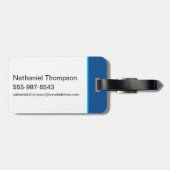 バットホイール™バフ – ザこうもりトラック ラゲッジタグ (裏面横)