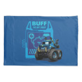 バットホイール™バフ – ザこうもりトラック 枕カバー (裏面)